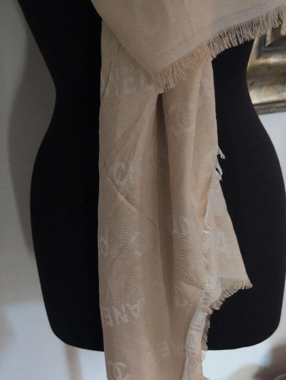 CHANEL soft beige